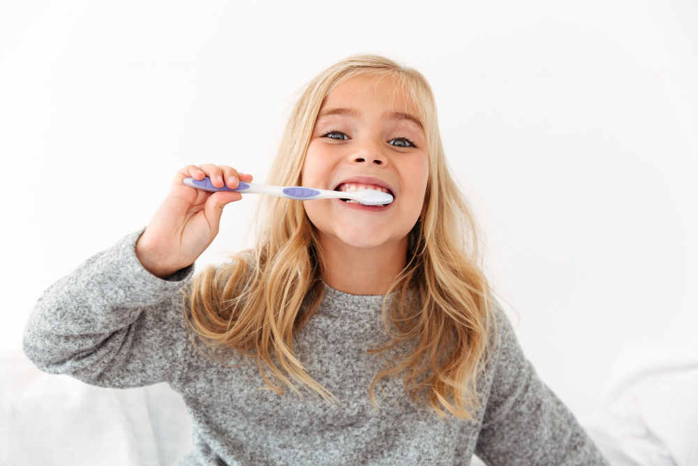 tooth brushing